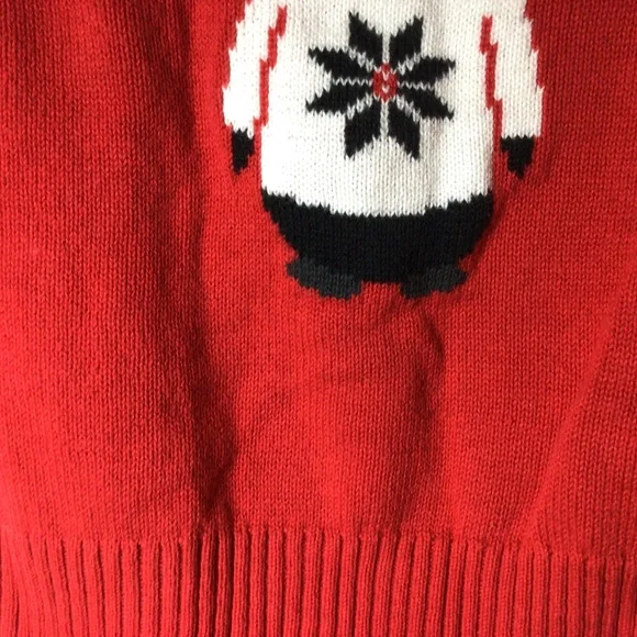 Christmas Penguin Sweater size12 Months by Carters - Picture 3 of 4